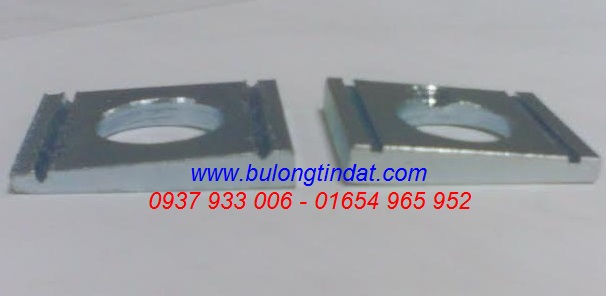 Long đền vuông vát 2 rãnh